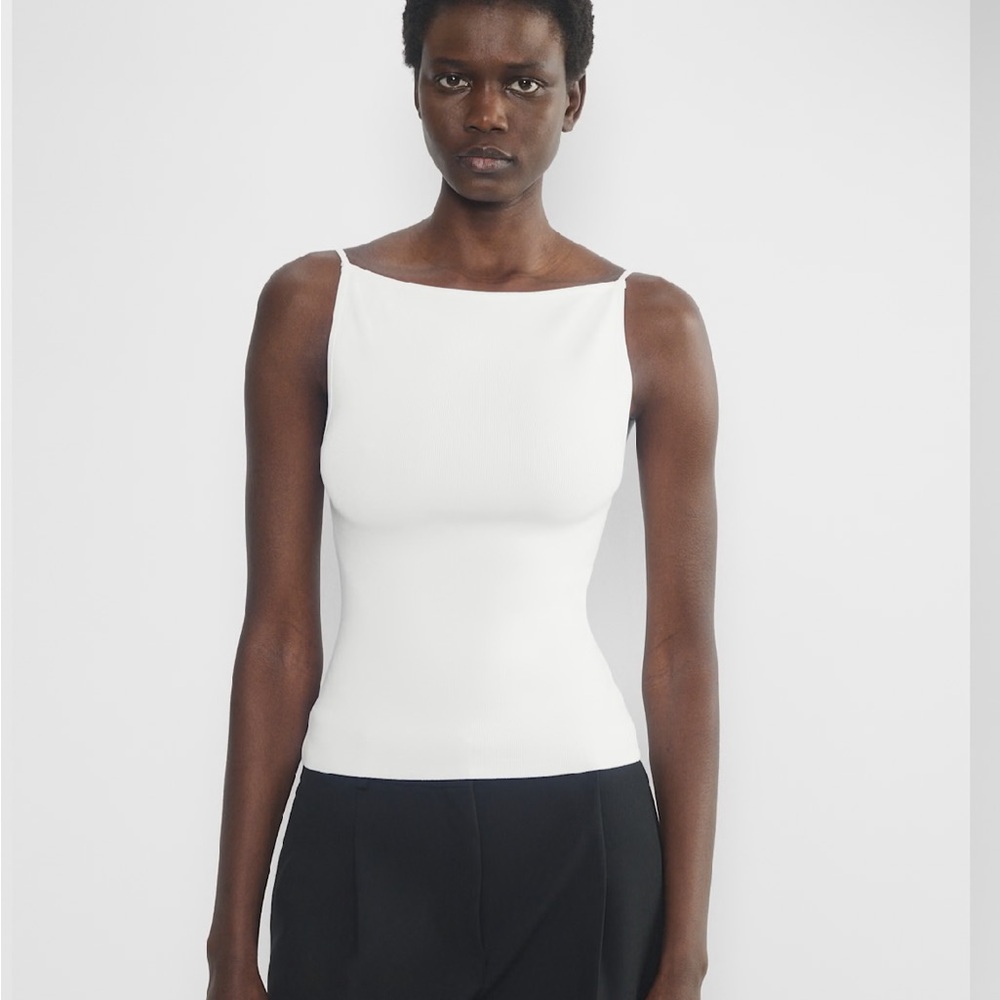 Aritzia Babaton Reputation Tank Top White Small